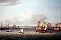 Image 22The British Fleet Entering Havana, 21 August 1762, a 1775 painting by Dominic Serres (from History of Cuba)