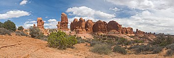 Garden of Eden in Arches National Park