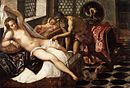 Venuše, Mars a Vulkán - Tintoretto