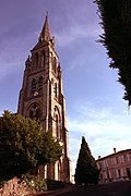 Clocher de l'église Saint-Pierre.