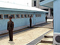 Panmunjeom, View from North to South Korea. Own photo taken in August 2005