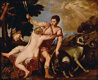 Titian, Venus and Adonis, 1550–60