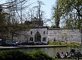 Veldzijde courtine met Poort Waerachtig