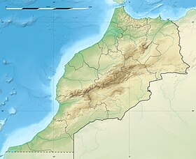 Alto Atlas Oriental ubicada en Marruecos