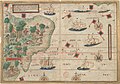 Image 22Map of Brazil issued by Portuguese explorers in 1519 (from History of Portugal)