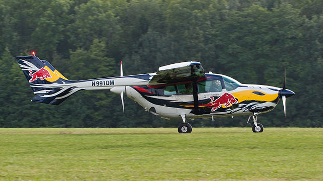 The Flying Bulls Cessna 337D Super Skymaster.