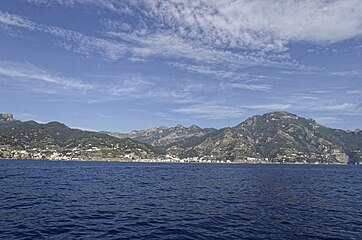 Monti Lattari, villages Minori and Maiori,