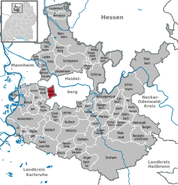 Eppelheim - Localizazion