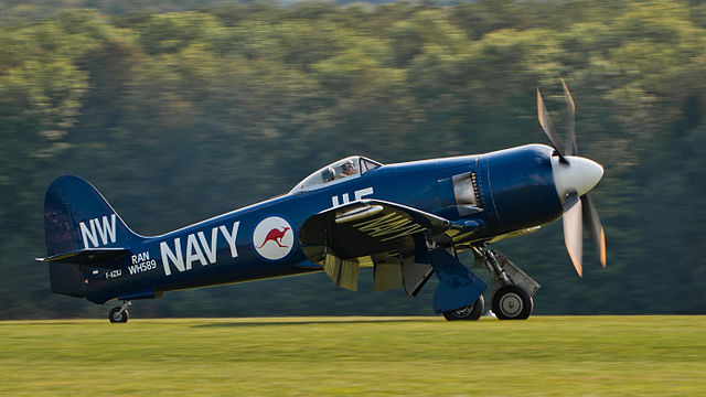 Hawker Sea Fury FB 10 (built in 1944).