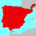 Image 16Visigothic kingdom in Iberia from 625 to 711 (from History of Portugal)