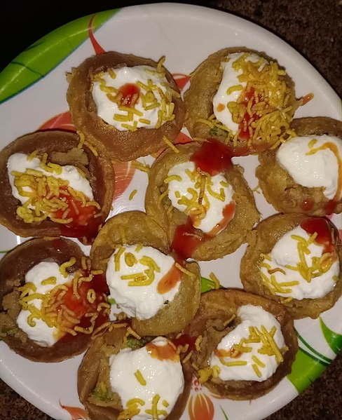 File:Homemade Dahi Panipuri.jpg