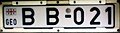 Trailer plate