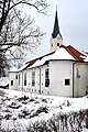 Nordwestansicht der Stiftskirche