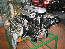 Napier Lion im Brooklands Motor Museum