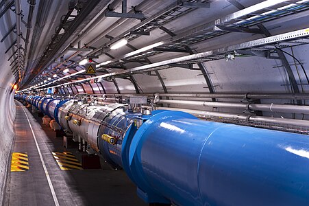 Section of the Large Hadron Collider, by Maximilien Brice