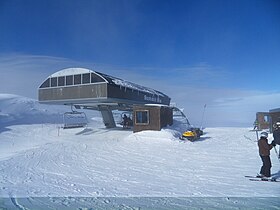 Top of Summit Six chairlift