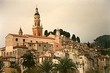 Menton, na Côte d'Azur