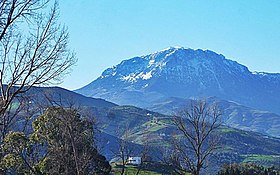 Vue sur le djebel Kelti.