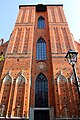 Façade and tower (view from the west)