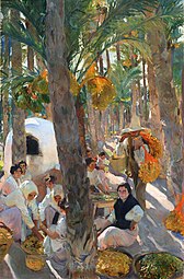 Elche. La palmeraie (1918-1919)