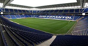 Estadi Cornellà-El Prat, invigd 2009.