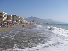 Strand, Blick von vor der Burg nach Norden