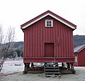 Stabbur på Holmen gård i Gjerstad.