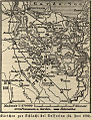 Historical map of the campaign by Solferino (24.06.1859)