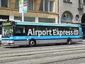 Autobus linky Airport Express ČD v Praze, provozované Dopravním podnikem hl. m. Prahy na základě smlouvy s ČD