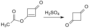 Synthese von 1,3-Cyclobutandion aus Triketen