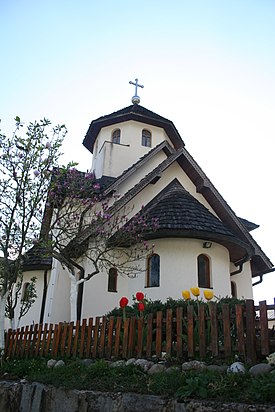 Front view of Monastery