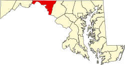 Desedhans Washington County yn Maryland