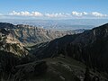 Looking south from Moldo ashuu pass in Aq-Talaa district, Naryn, Kyrgyzstan, elevation ~3200m