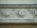 Intricate trim around building