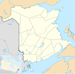 Alma is located in New Brunswick