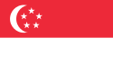 Singapur - Bandera