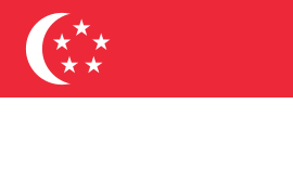 Bandera de Singapur