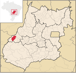 Location in Goiás state