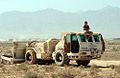 Hydrema mine cleaning vehicle