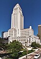 Los Angeles City Hall, który stał się redakcją Daily Planet w serialu The Adventures of Superman z lat 50. XX wieku.