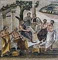 Image 12Mosaic from Pompeii depicting Plato's Academy (from Ancient Greece)