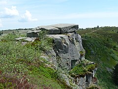 Taubenklangfelsen, gazon du Faing