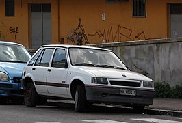 Opel Corsa после рестайлинга 1990 года