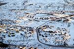 Nuuk vanuit de lucht