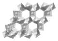 Structure d'une silice cristallisée (quartz β)