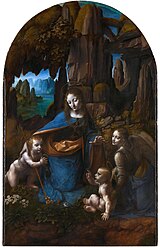 Leonardo da Vinci, The Madonna of the Rocks, London 1483-1508.