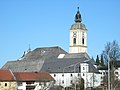 Rinchnach with the tower of the Rinchnach Priory