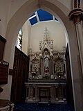 Thumbnail for File:St Peter's Catholic Church, Lytham, Side altar - geograph.org.uk - 2273963.jpg