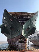 Safe Accesses to the beached end of the life ships for recycling.jpg