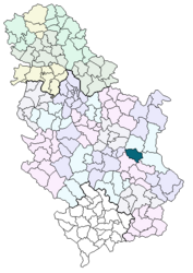 Sokobanja – Mappa